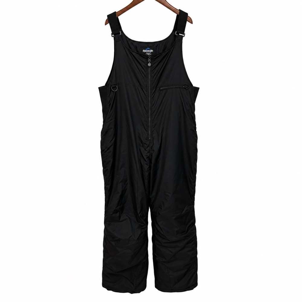 Rawik Mens 2XL Black Insulated Snow Bib Overalls Ski Pants 7016A